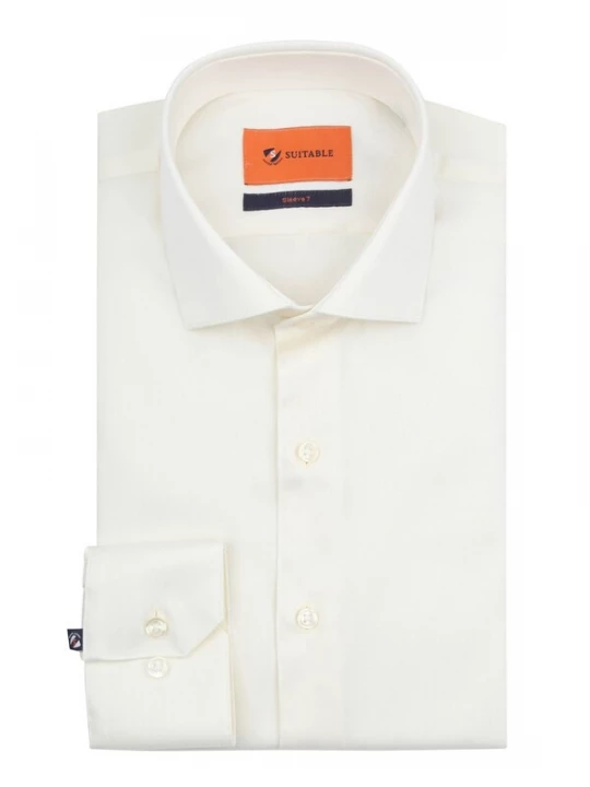 Foto van product Suitable Overhemd offwhite