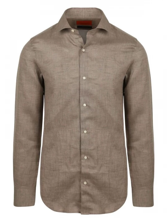 Foto van product Suitable Overhemd taupe