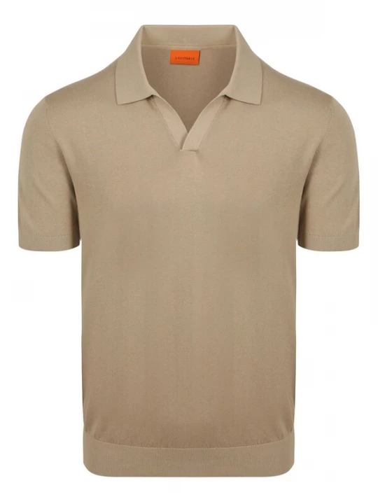 Foto van product Suitable Shirt donkerbeige