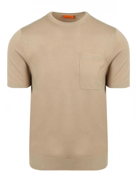 Foto van product Suitable Shirt donkerbeige