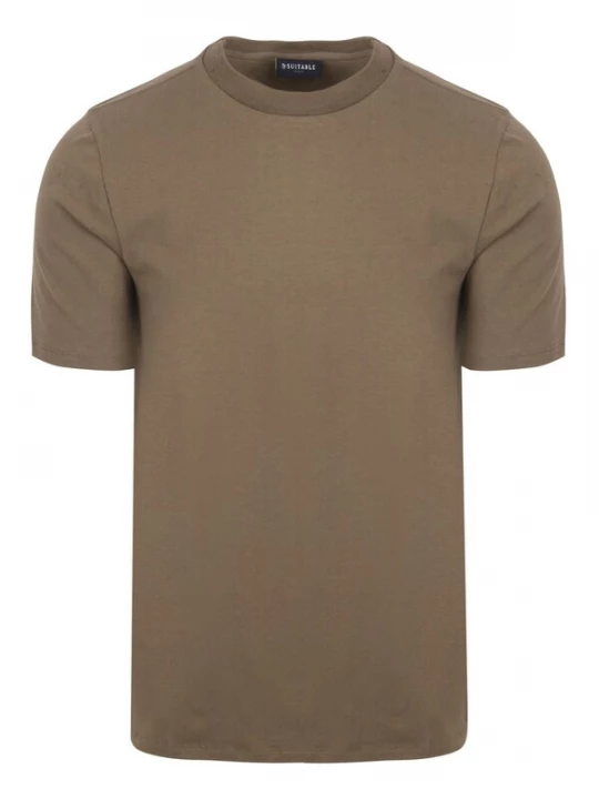 Foto van product Suitable Shirt 'Hi' taupe