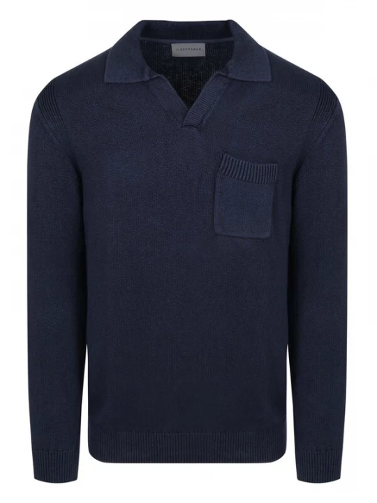 Foto van product Suitable Shirt navy