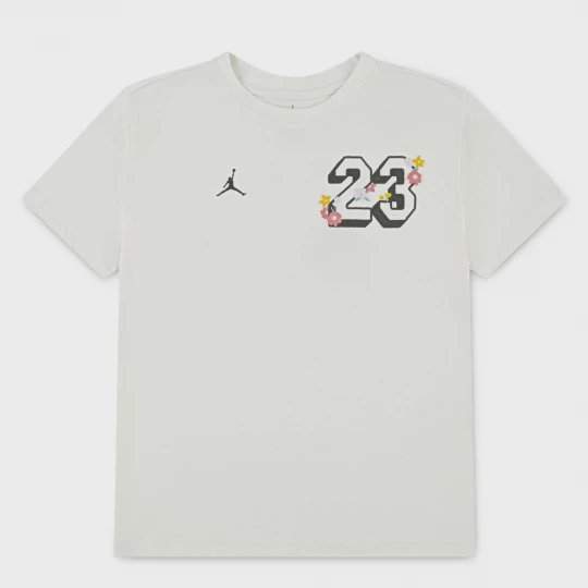 Foto van product Summer Bloom Oversized Tee Jordan beżowy
