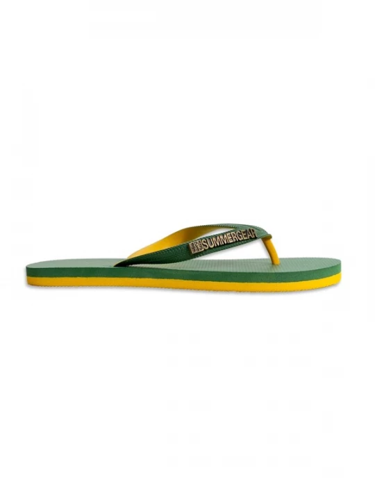 Foto van product SummerGear Huisschoen 'Teenslipper Regular Fit' groen