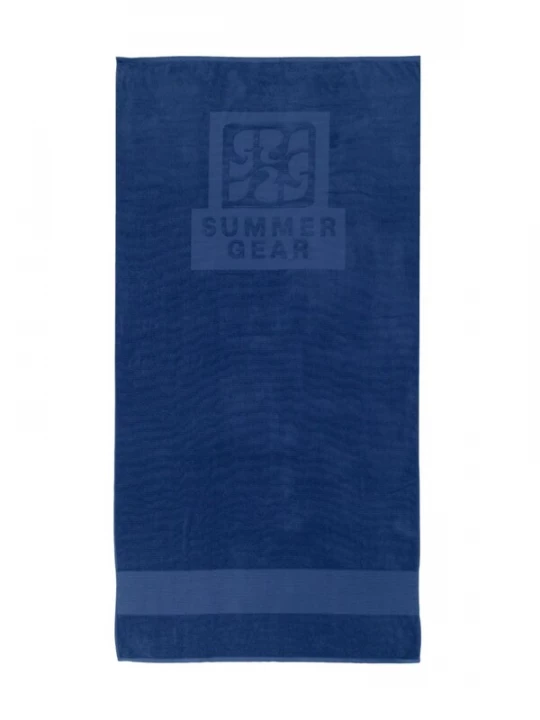 Foto van product SummerGear Strandlaken 'Coast 100 X 200 cm' blauw