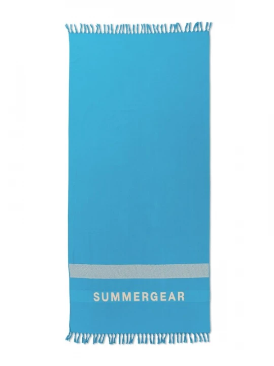 Foto van product SummerGear Strandlaken 'Shore 100 X 200 cm' blauw