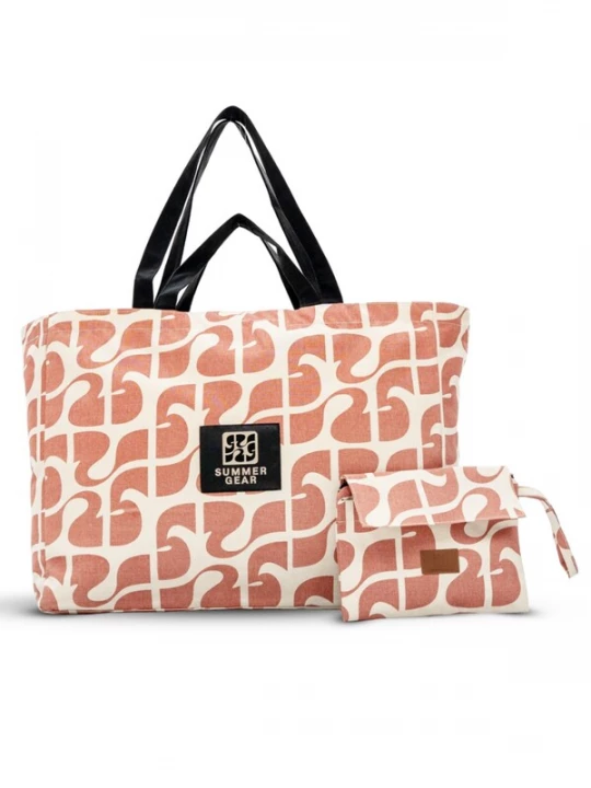 Foto van product SummerGear Strandtas 'Duna XL' pastelroze
