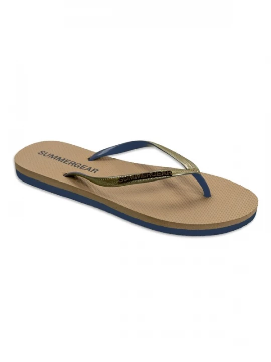 Foto van product SummerGear Teenslipper 'Slim Fit' beige