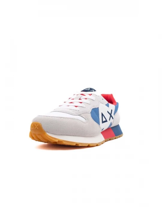 Foto van product SUN68 Sneakers 'Jaki' blauw / grijs / rood / wit