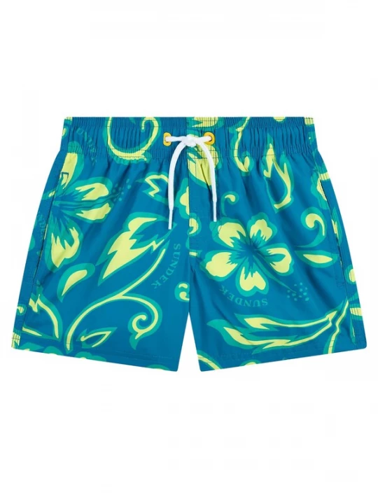 Foto van product Sundek Zwemshorts blauw / groen