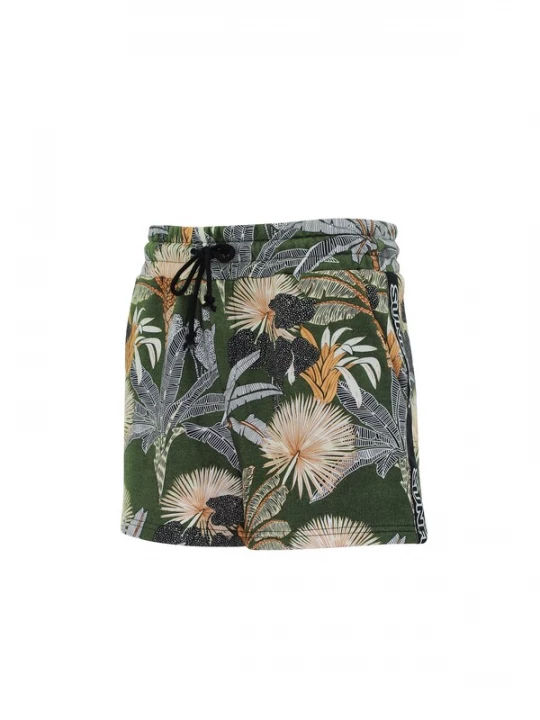 Foto van product SUNFLAIR Zwemshorts olijfgroen / oranje / zwart / wit