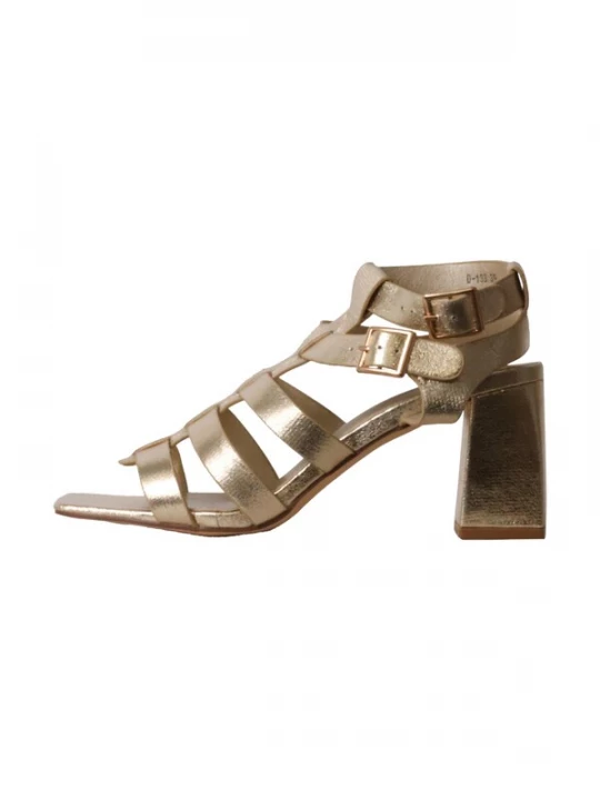 Foto van product Super Mode Sandaal 'Bellucci-Sandalen mit Absatz' goud