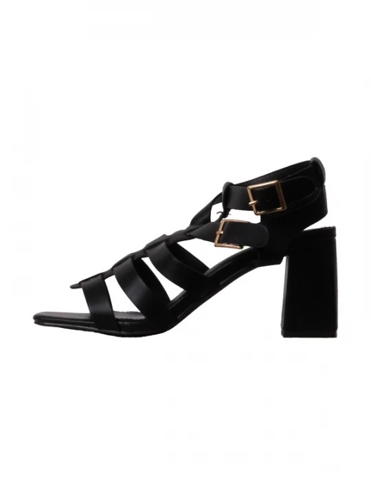 Foto van product Super Mode Sandaal 'Bellucci-Sandalen mit Absatz' zwart