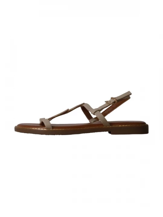 Foto van product Super Mode Sandaal 'Flache Riemchensandalen von Loevah Paris' beige