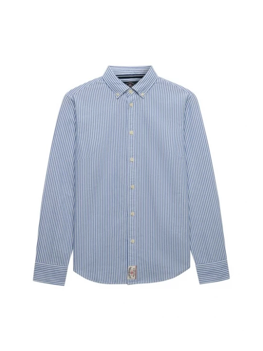 Foto van product Superdry & Co Blouse blauw / wit