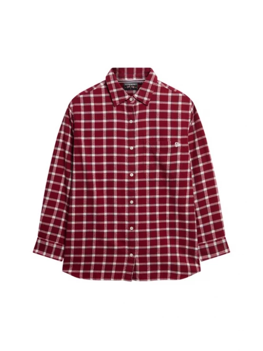 Foto van product Superdry & Co Blouse bourgogne