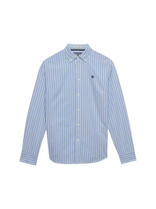 Foto van product Superdry & Co Blouse lichtblauw / wit