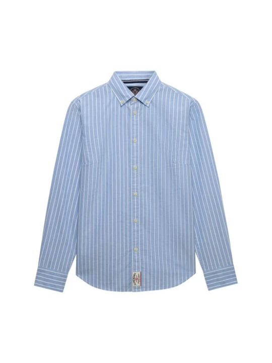 Foto van product Superdry & Co Blouse lichtblauw / wit
