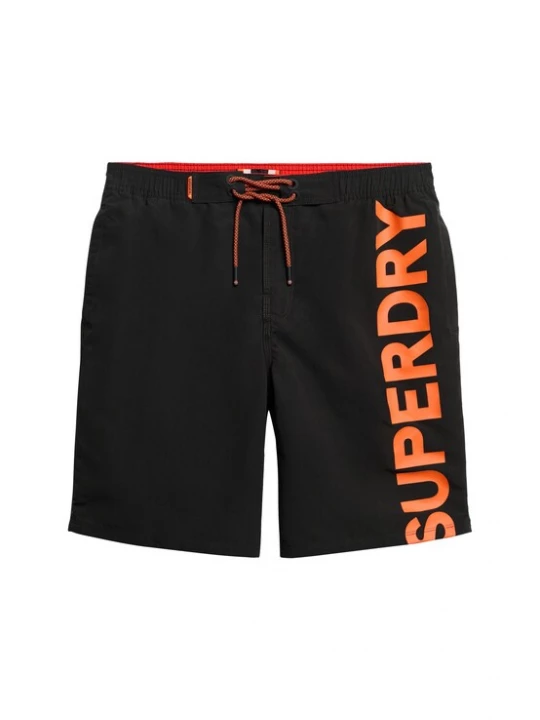 Foto van product Superdry & Co Boardshorts neonoranje / zwart
