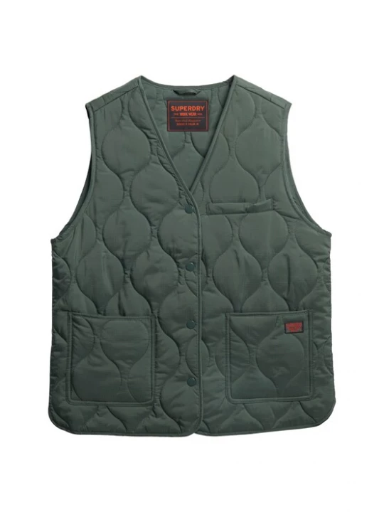 Foto van product Superdry & Co Bodywarmer donkergroen