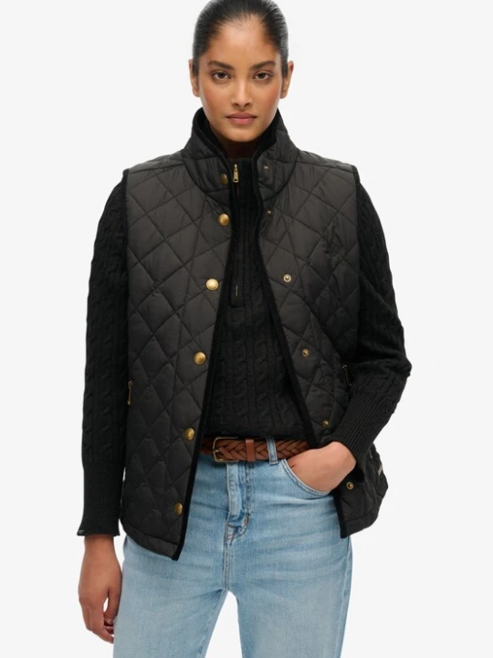 Foto van product Superdry & Co Bodywarmer 'Estate Country' zwart