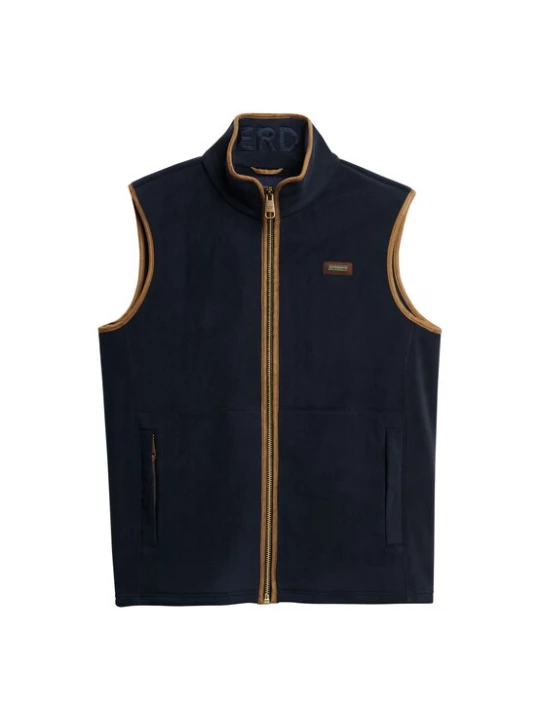 Foto van product Superdry & Co Bodywarmer 'Estate' marine / bruin