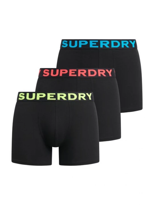 Foto van product Superdry & Co Boxershorts blauw / geel / rood / zwart