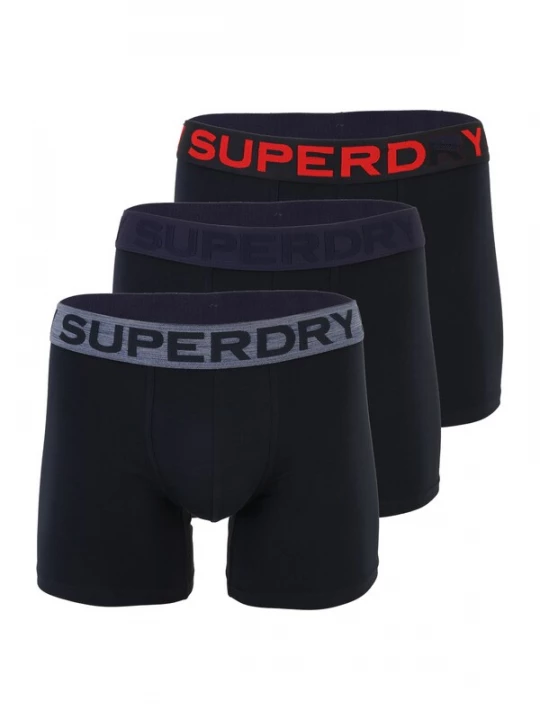 Foto van product Superdry & Co Boxershorts blauw / navy / opaal / rood