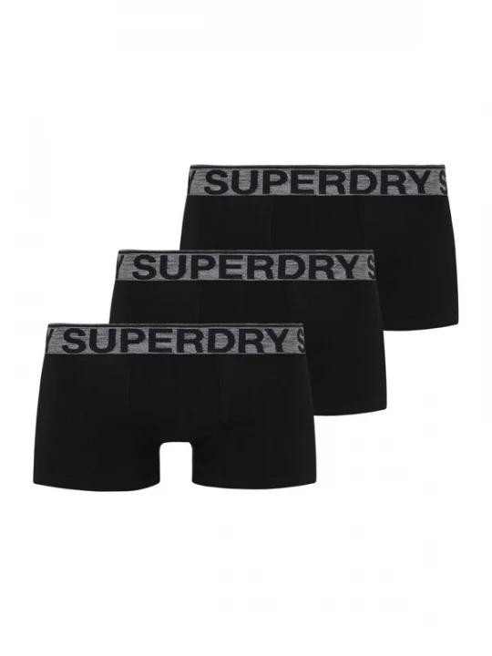 Foto van product Superdry & Co Boxershorts grijs / zwart