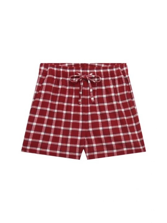 Foto van product Superdry & Co Broek bourgogne / wit
