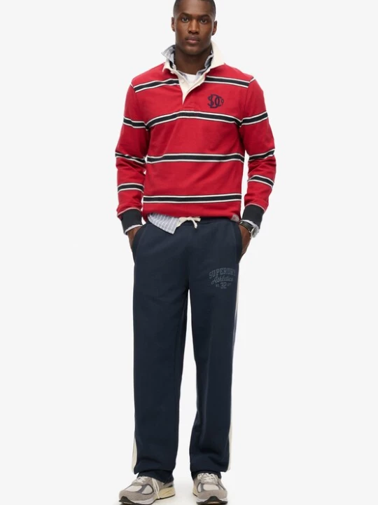 Foto van product Superdry & Co Broek 'Essentials' blauw / marine / wit