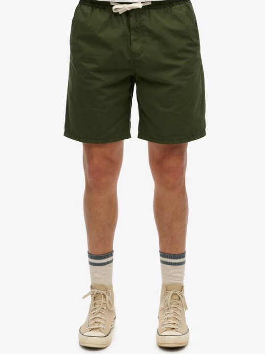 Foto van product Superdry & Co Broek 'Essentials' donkergroen