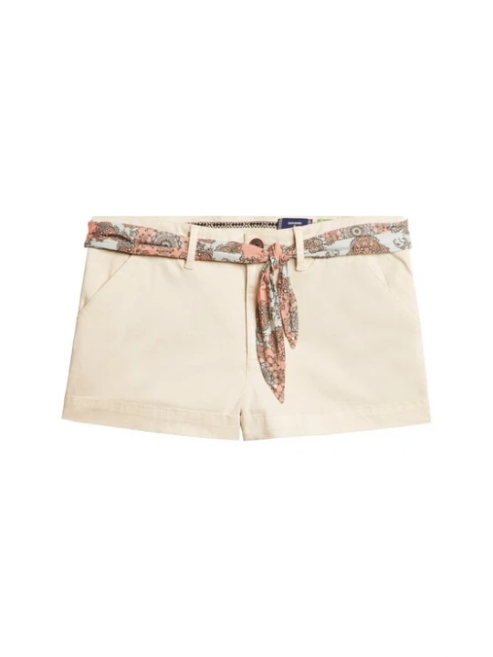 Foto van product Superdry & Co Chino blauw / bloedrood / wit