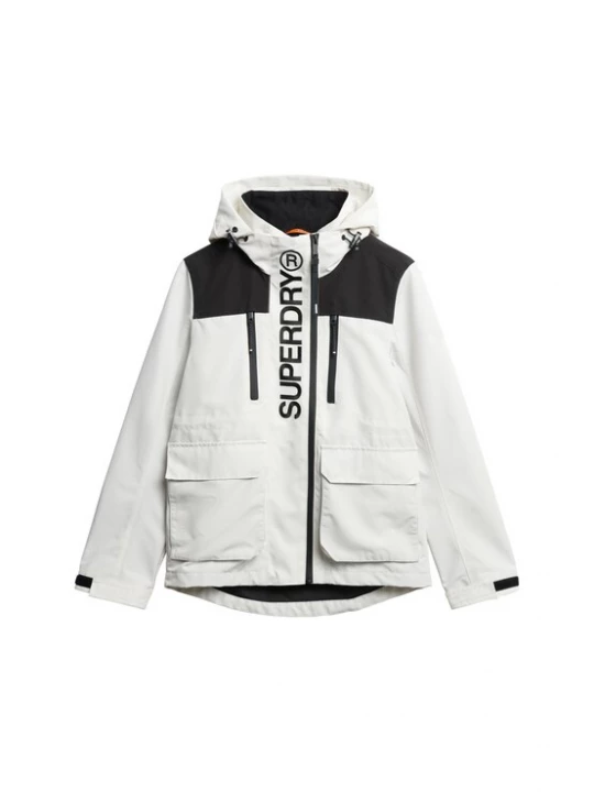 Foto van product Superdry & Co Functionele jas zwart / wit