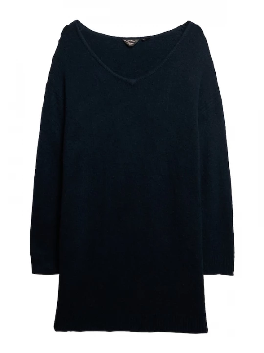 Foto van product Superdry & Co Gebreide jurk donkerblauw