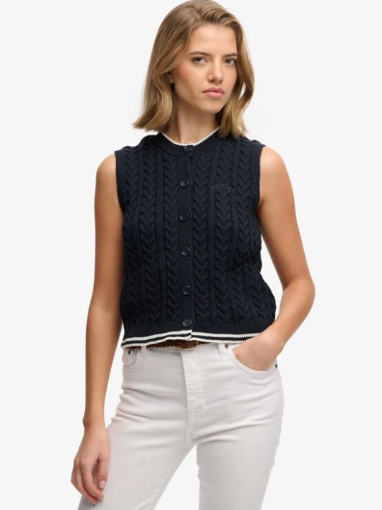 Foto van product Superdry & Co Gebreide top marine