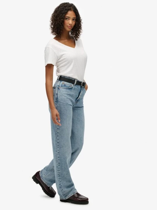 Foto van product Superdry & Co Jeans blauw denim