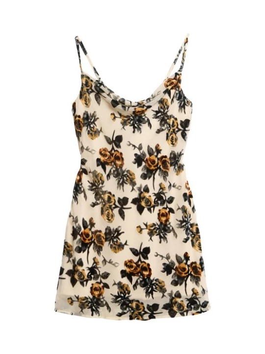Foto van product Superdry & Co Jurk crème / groen