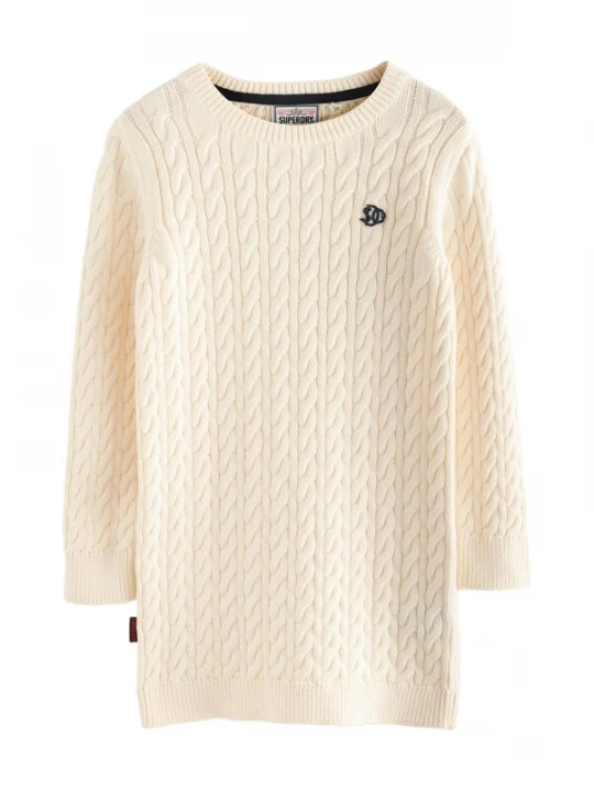 Foto van product Superdry & Co Jurk ecru / marine