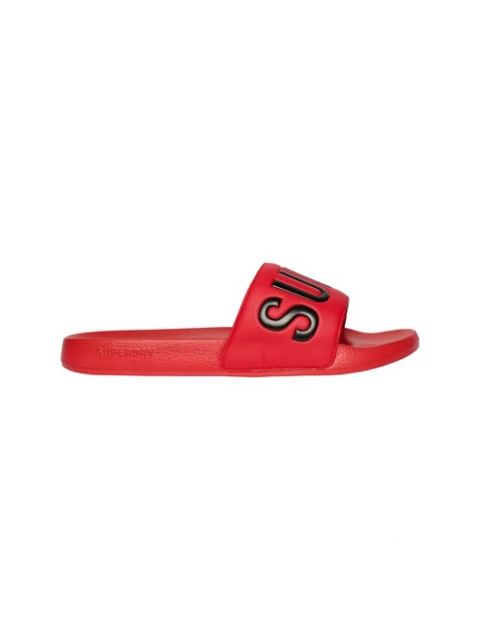 Foto van product Superdry & Co Muiltjes rood / zwart