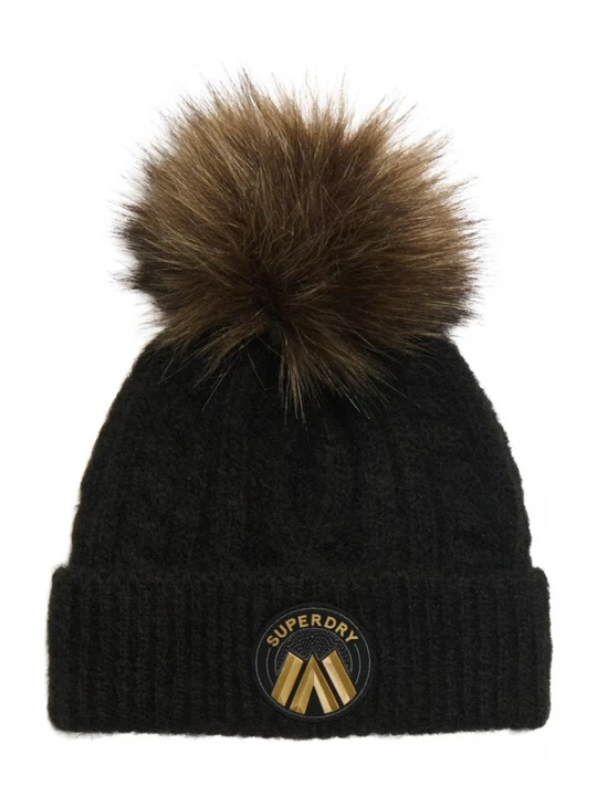 Foto van product Superdry & Co Muts goud / zwart