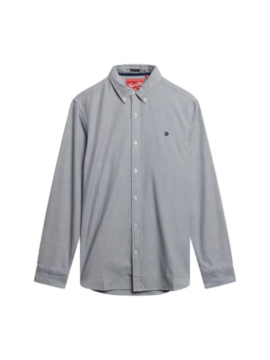 Foto van product Superdry & Co Overhemd antraciet / wit