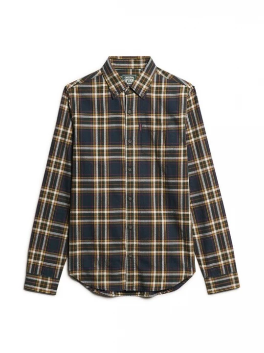 Foto van product Superdry & Co Overhemd blauw / gemengde kleuren