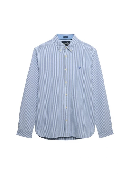 Foto van product Superdry & Co Overhemd blauw / wit
