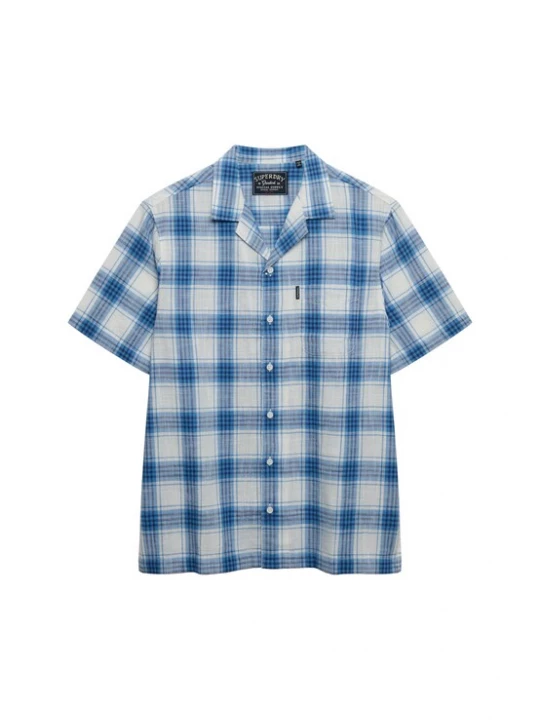 Foto van product Superdry & Co Overhemd 'Cabana' blauw / marine / wit