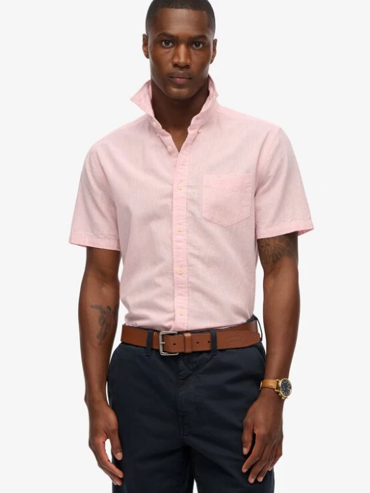 Foto van product Superdry & Co Overhemd 'City' pastelroze