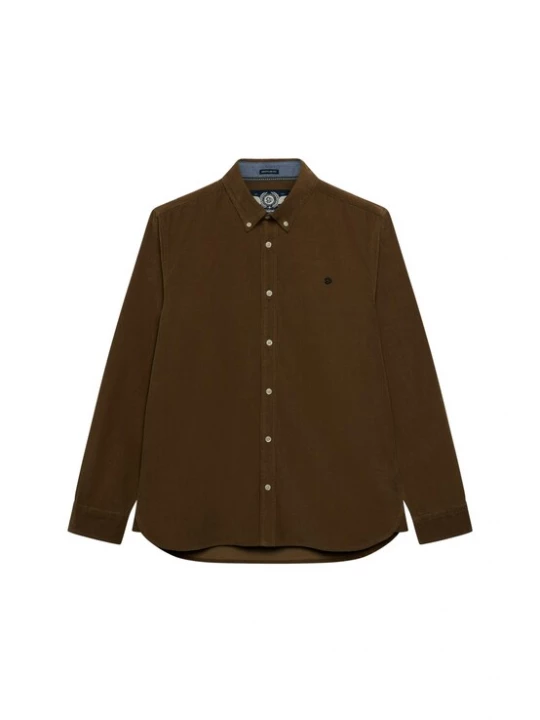 Foto van product Superdry & Co Overhemd 'CLASSIC' donkerbruin
