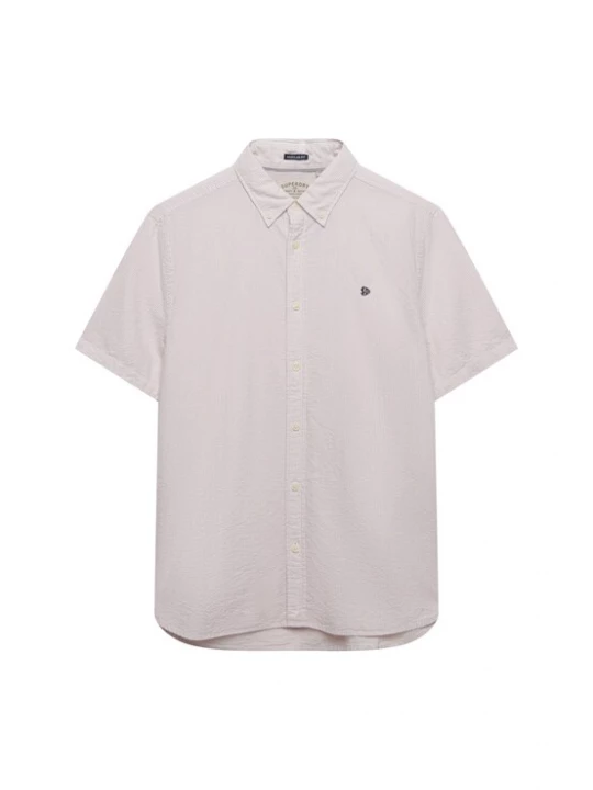 Foto van product Superdry & Co Overhemd 'Classic' lichtbeige / poederroze