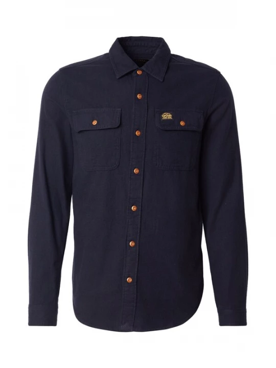 Foto van product Superdry & Co Overhemd donkerblauw