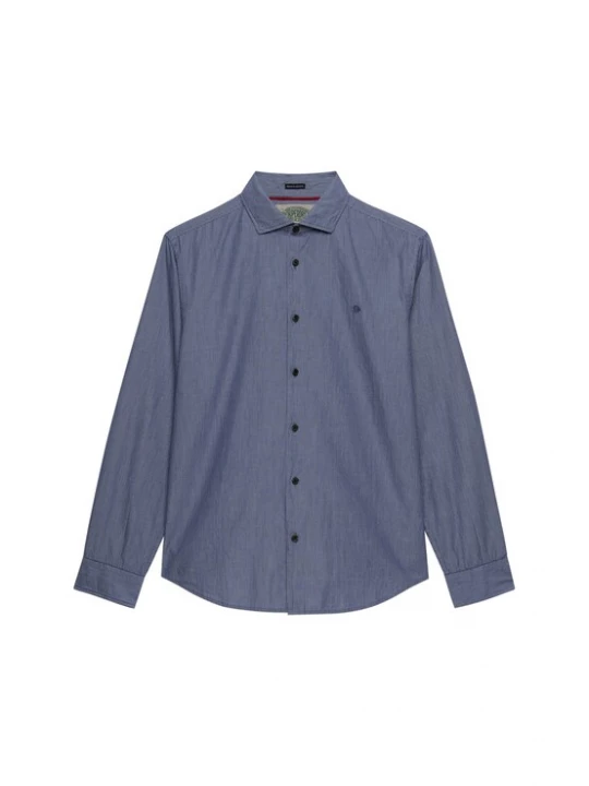 Foto van product Superdry & Co Overhemd donkerblauw